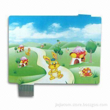 Tactile Synthetic Paper/PET Flexible Lines Membrane Switch for Children's Learning Purposes